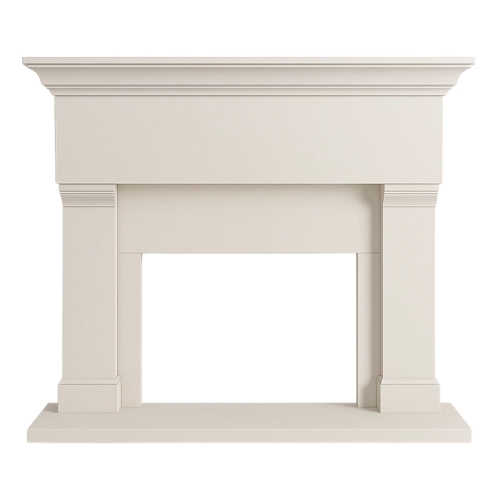 EZ Fit #4 Fireplace-White Limestone
