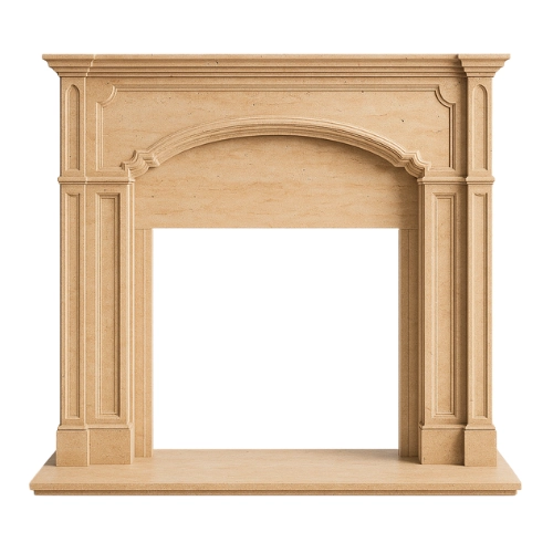 EZ Fit #7 Fireplace-Veracruz Travertine