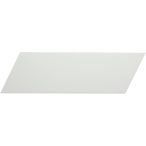 Lloyd Left Matte White Ceramic Tile