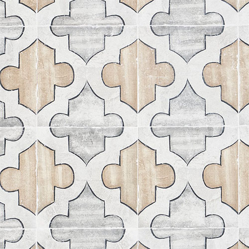 Carino Deco Picos 8x8 Porcelain Tile
