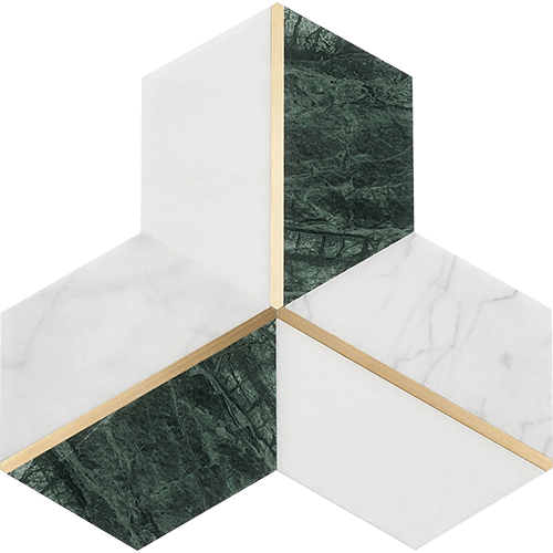 Carraway Verde Marble Tile