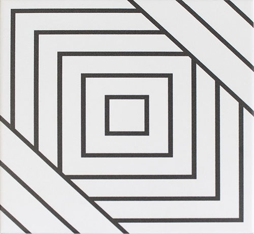 Film Line Positive 8x8 Porcelain Tile