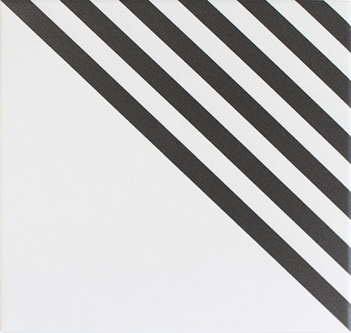 Film Stripe Positive 8x8 Porcelain Tile