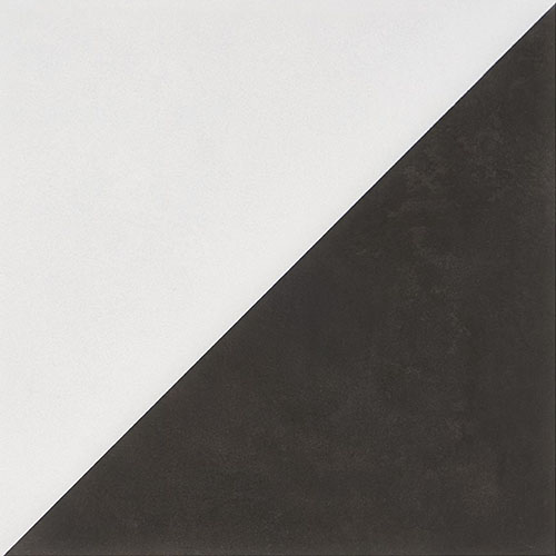 GeoPrism Cement Dos Gray by Elizabeth Sutton 8x8 Matte Porcelain Tile