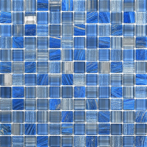 Kalama Lake 1x1 Glass Tile