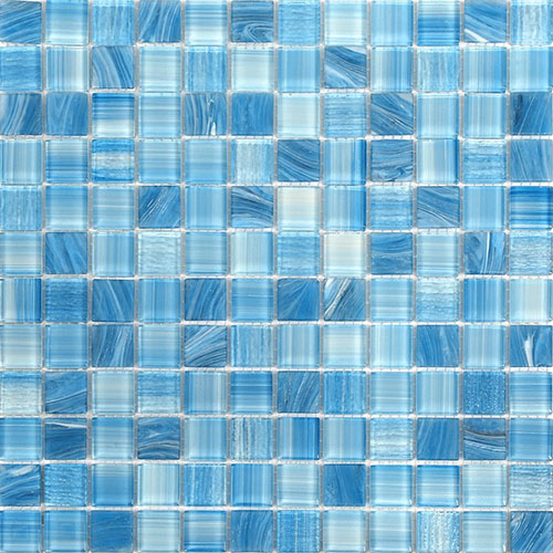 Kalama Ocean 1x1 Glass Tile