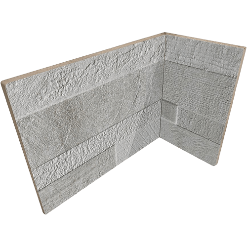 Moralis 3D White Inside Corner Porcelain Tile