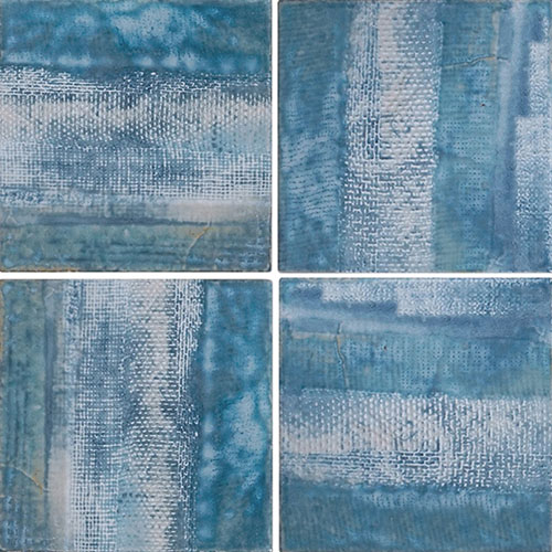 Tokyo 6 x 6 Icy Blue Mosaic Tile