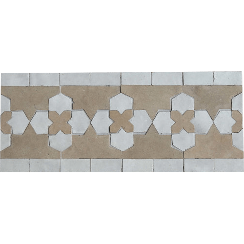Zellige Border Medina Clay Moroccan Trim