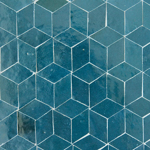 Zellige Mosaic M'diq Moroccan Tile