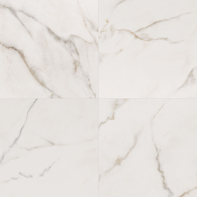 Porcelain tile in Kaya Calacatta Lucca 24x24 Matte