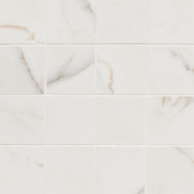 Porcelain tile in Kaya Calacatta Lucca 3x3