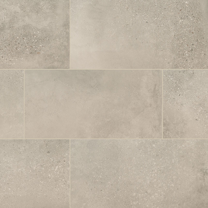 Porcelain tile in Calypso Ash 12x24 Matte