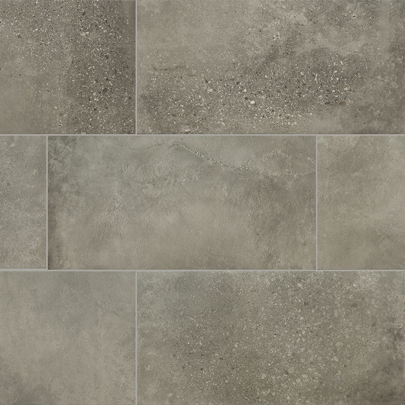 Porcelain tile in Calypso Graphite 12x24 Matte