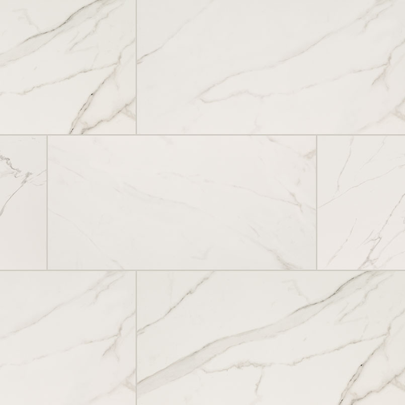 Porcelain tile in Kaya Calacatta Venato 24x48 Matte
