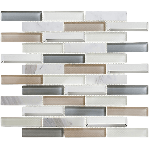 Beveled Castle Newport Blue Porcelain Tile