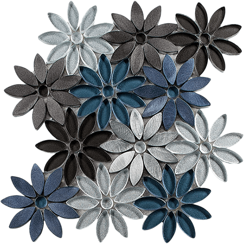 Bouquette Hydrangea Thicket Porcelain Tile