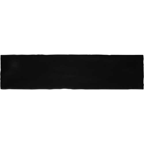 Castillo Matte Black 3"x12" Ceramic Wall Tile