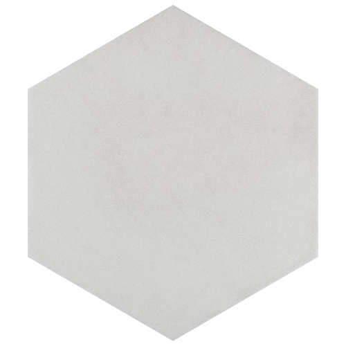Matter Hex Bone 7-7/8"x9" Porcelain F/W Tile
