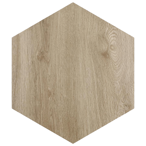 Natura Hex Camel 14-1/8"x16-1/4" Porcelain F/W Tile