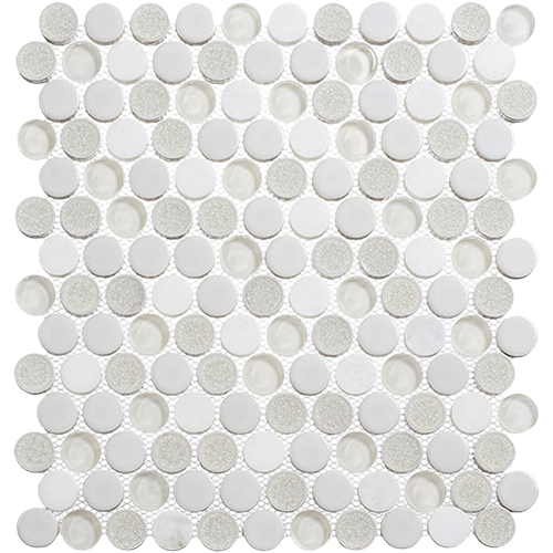 Ceremonial Festive Whites Porcelain Tile