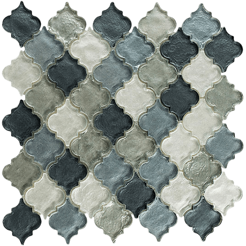 Dentelle Waterfall Grey Porcelain Tile
