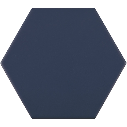 Block Azul Hexagon Matte 5" x 6"