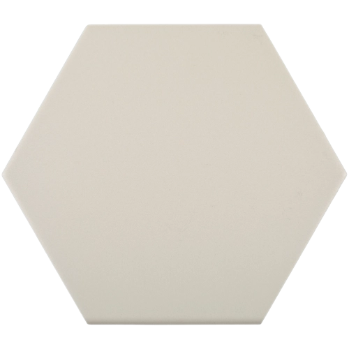 Block Gris Hexagon Matte 5" x 6"