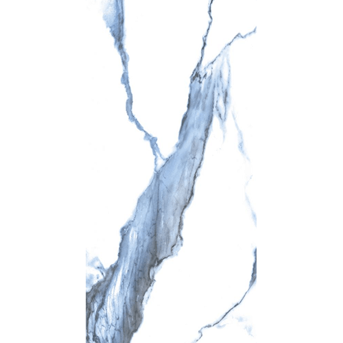 Calacatta Blue Polished 12" x 24" Porcelain Tile