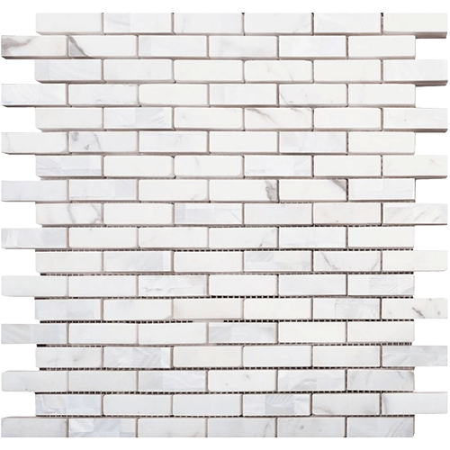 Diana Linear Calacatta 11.75" x 12" Mosaic Tile