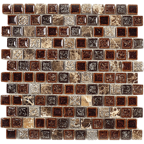 Tranquil Offset Crocodile Road Tile
