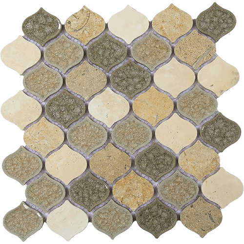 Van Gogh Autumn 11" x 11" Mosaic Tile