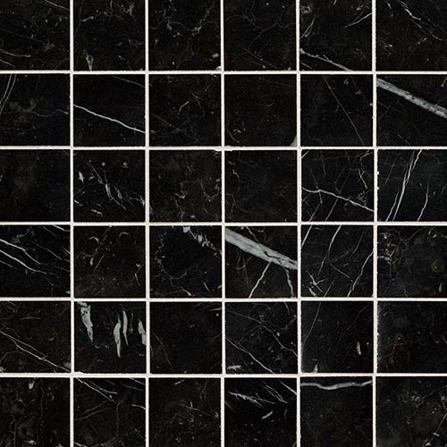 Regallo Marquina Noir 2x2 Mosaic