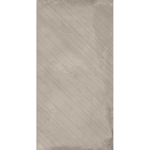 Borigni Diagonal Right 18" x 35" Beige Porcelain Tile