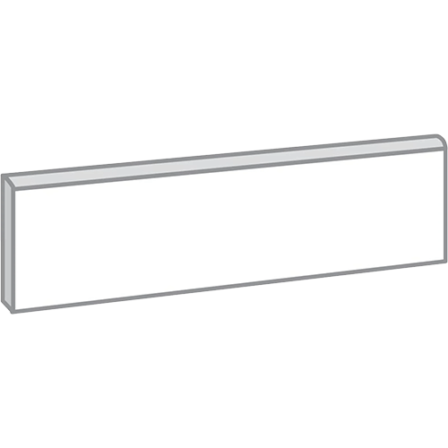 Borigni Surface Bullnose 3" x 12" Porcelain Trim