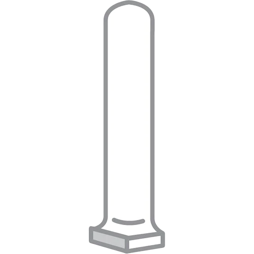 Network cove corner outside 1x6 porcelain trim