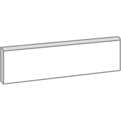 Nova Surface Bullnose 3" x 24" Porcelain Trim