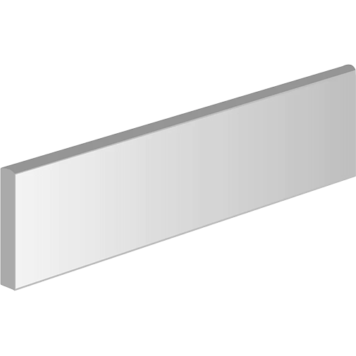 Prodigy Polished Surface Bullnose 3" x 12" Porcelain Trim