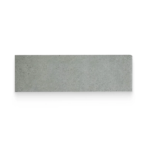 Artisan 2.5" x 8" Grey Stone Matte Rectangle