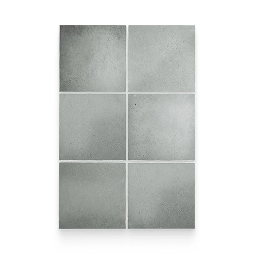 Artisan 5" x 5" Grey Stone Matte Square
