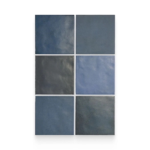 Artisan 5" x 5" Sea Blue Matte Square