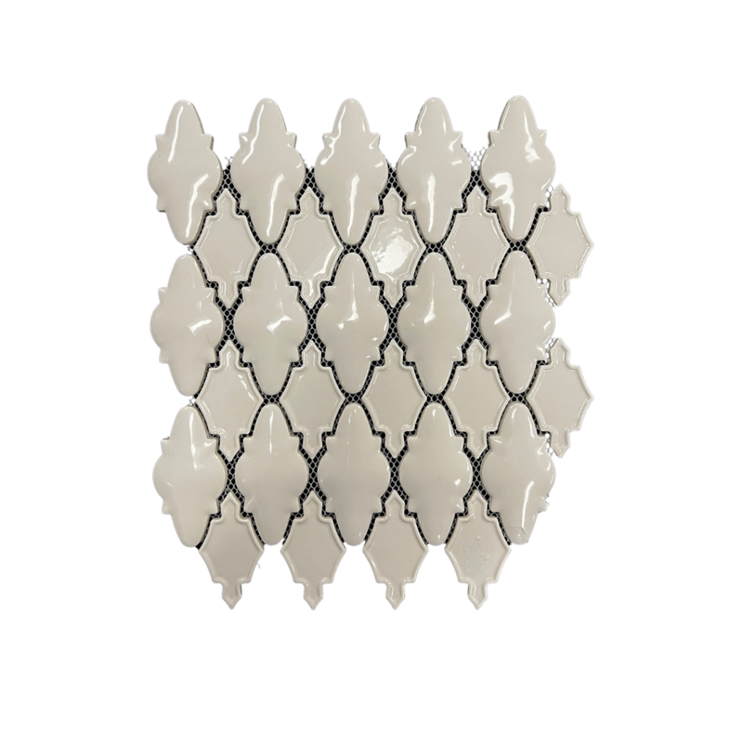 Broadway Series Havana Patttern White Glossy