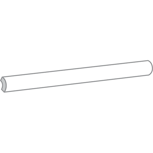 Emora Glossy Jolly 1/2" x 8" Ceramic Trim