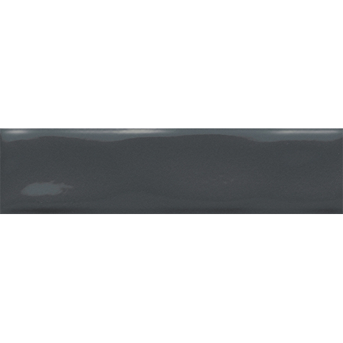 Estasi Glossy 3" x 12" Black Ceramic Tile