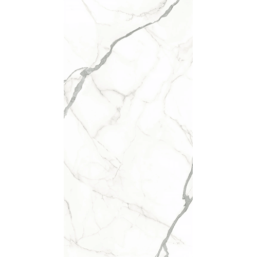 Expanse Venato White Polished 63" x 126" Porcelain Tile