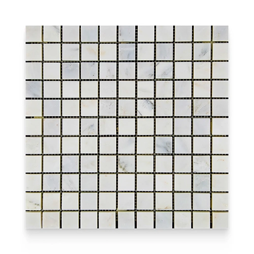 Bianco Bello 1" x 1" Square Polished