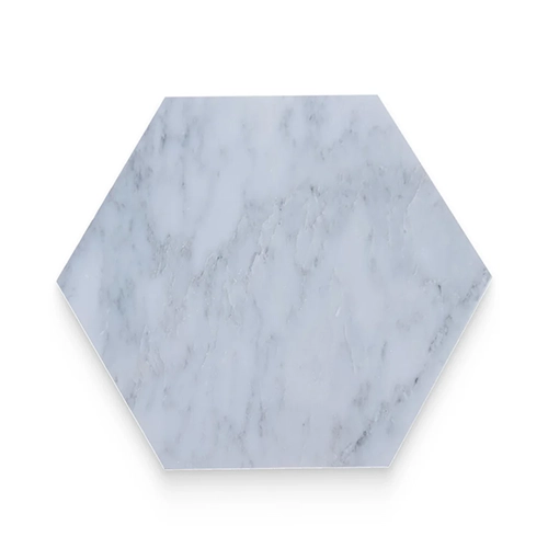Bianco Bello 10" x 10" Hexagon Honed