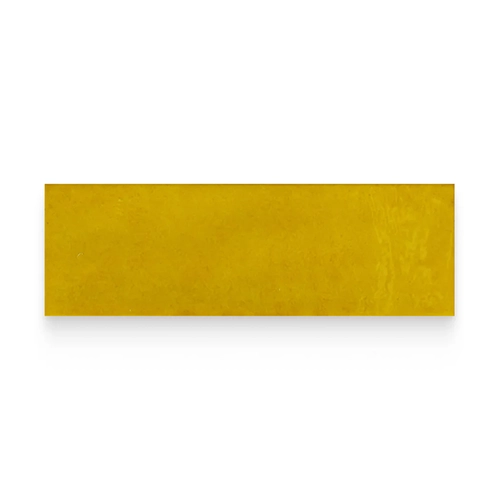 Country Gold 2.5" x 8" Rectangle Glossy