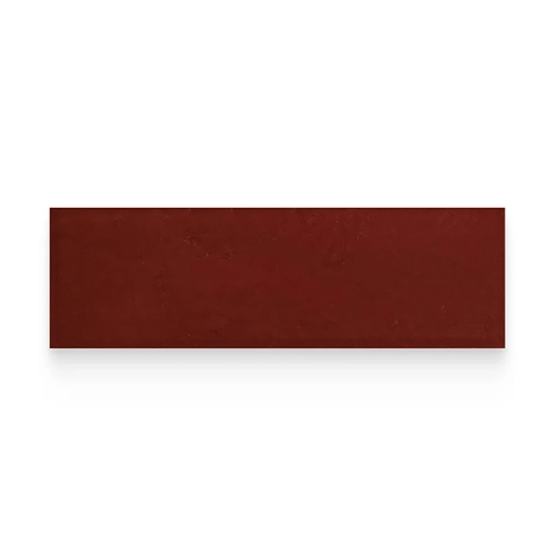 Country Red 2.5" x 8" Rectangle Glossy