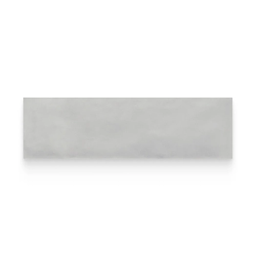 Country Silver 2.5" x 8" Rectangle Glossy